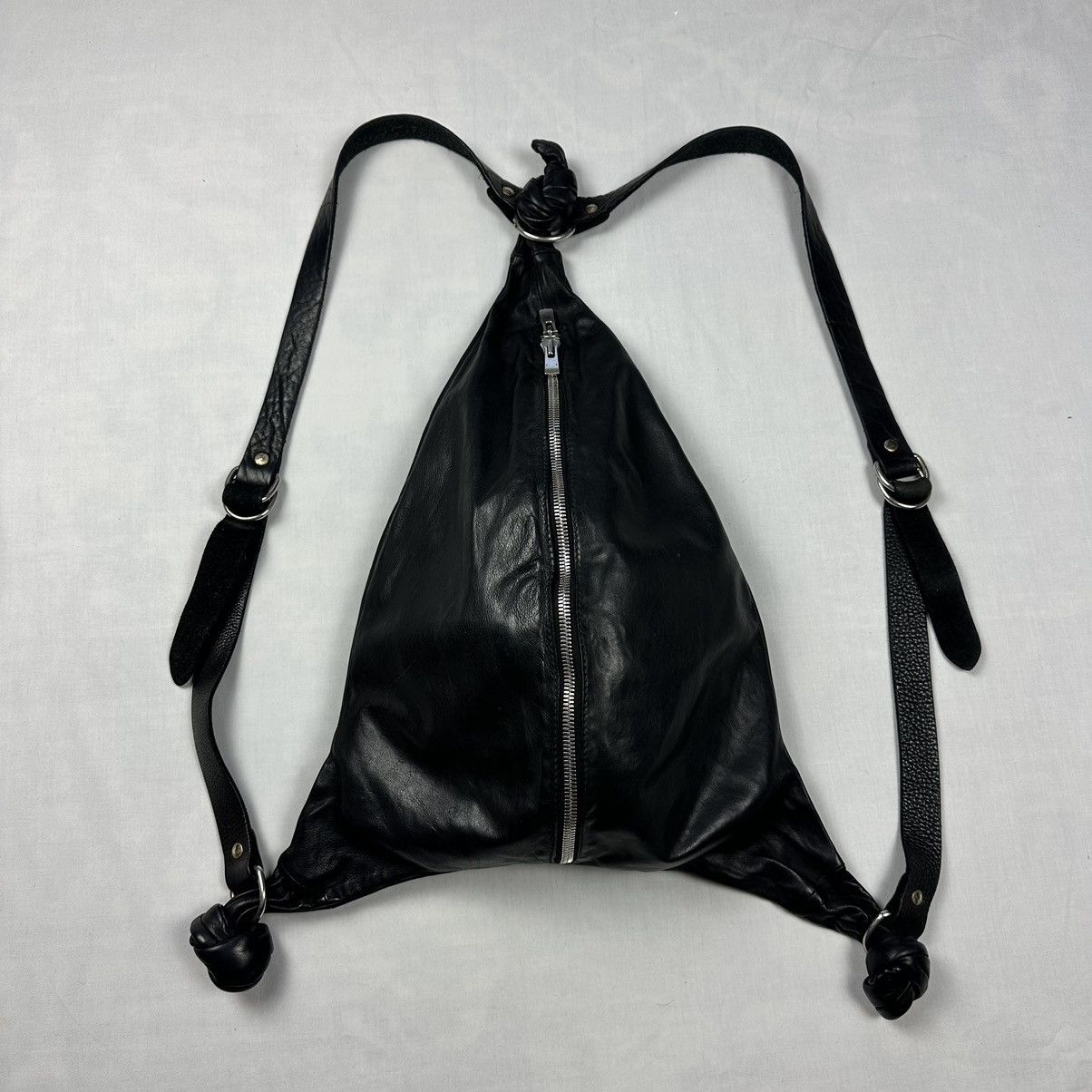 Guidi GUIDI Soft Horse Leather Backpack / Crossbody Bag Avantgarde Size ONE SIZE - 1 Thumbnail