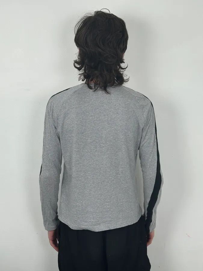 Just Cavalli AW2004 Cavalli Grey Flames Embroidered Longsleeve Size US S / EU 44-46 / 1 - 3 Thumbnail