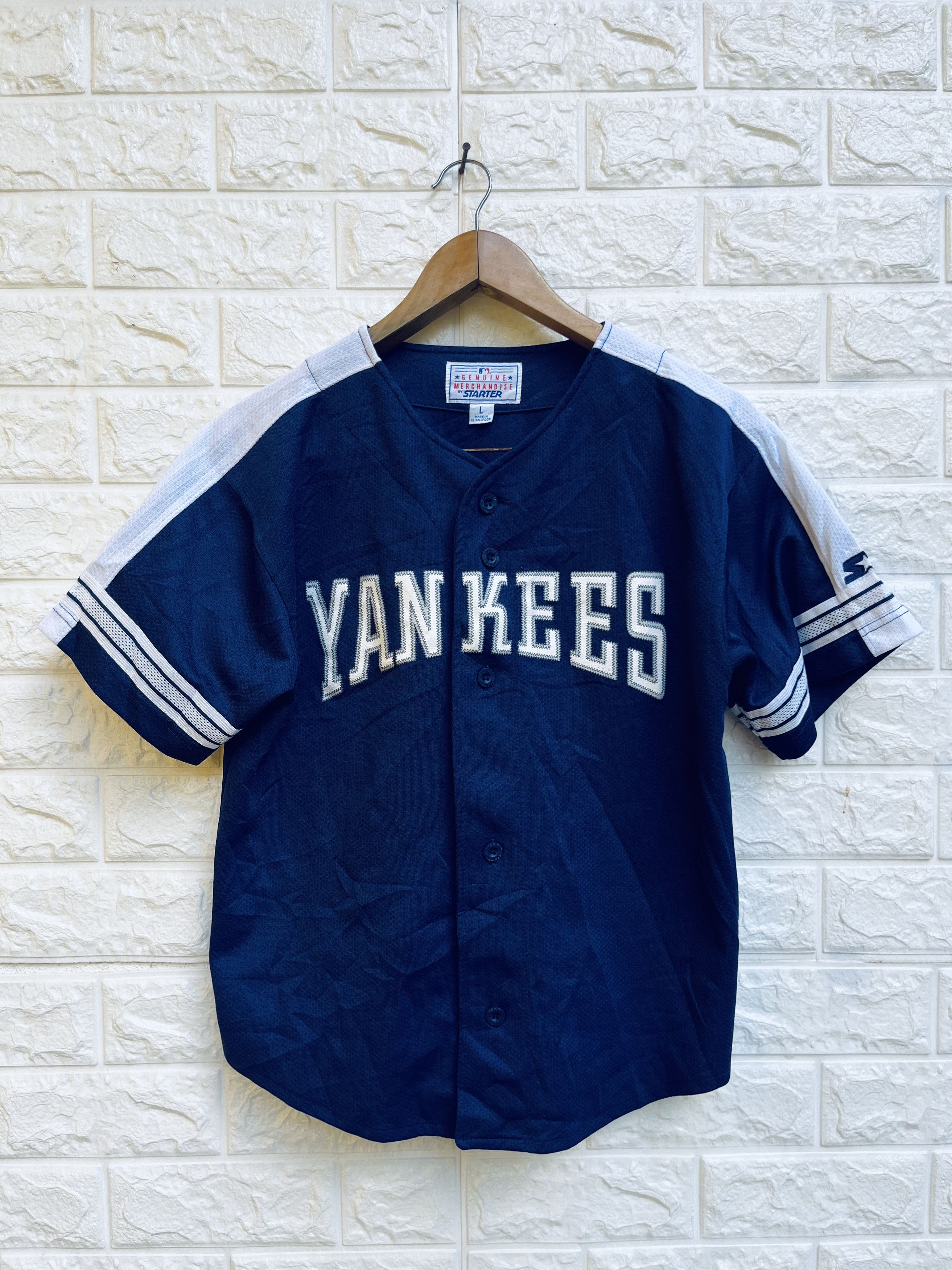 Japanese Brand × Vintage Vintage Yankees Jersey Japanese Designer Fashion Style Size US M / EU 48-50 / 2 - 1 Thumbnail