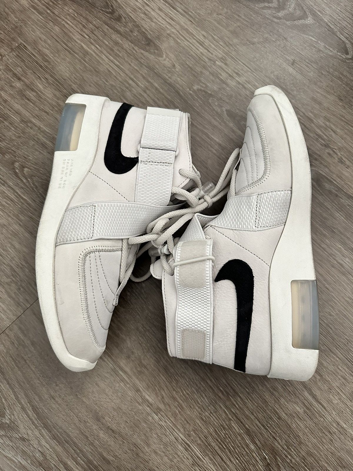 Air Raid Nike Air For God Nike Air Fear Of God Raid Light Bone Apr