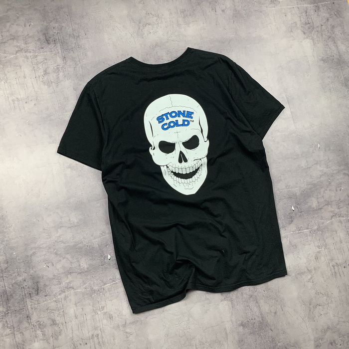 Vintage Rare! Vintage Stone Cold Steve Austin Skulls Tee 90's | Grailed