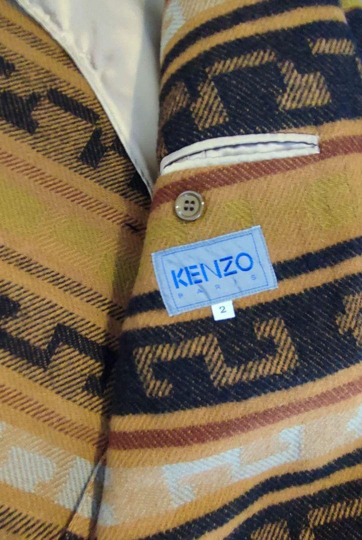 Kenzo KENZO Plaid wool jacket Size M / US 6-8 / IT 42-44 - 4 Thumbnail