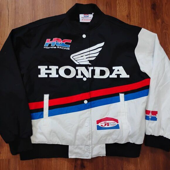 Other Honda JT Racing Big Logo Bomber Jacket Coat Size US XL / EU 56 / 4 - 2 Thumbnail