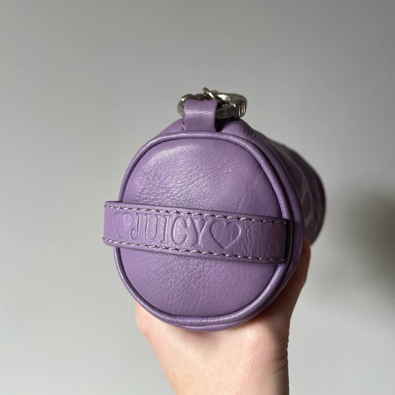 Juicy Couture VINTAGE Y2K JUICY COUTURE RARE LEATHER MINI BAG DITCH HIM Size ONE SIZE - 4 Thumbnail