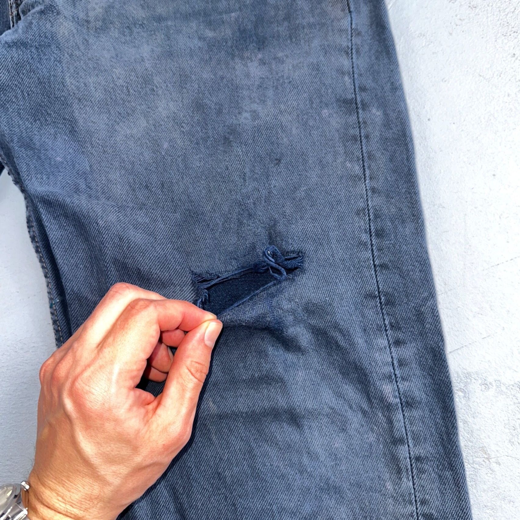 Levi's VINTAGE Levi's 501 Jeans USA 90s Straight Leg Blue 33x30 Regular Mens Authentic Denim Sustainable Comfort Size US 33 - 5 Thumbnail