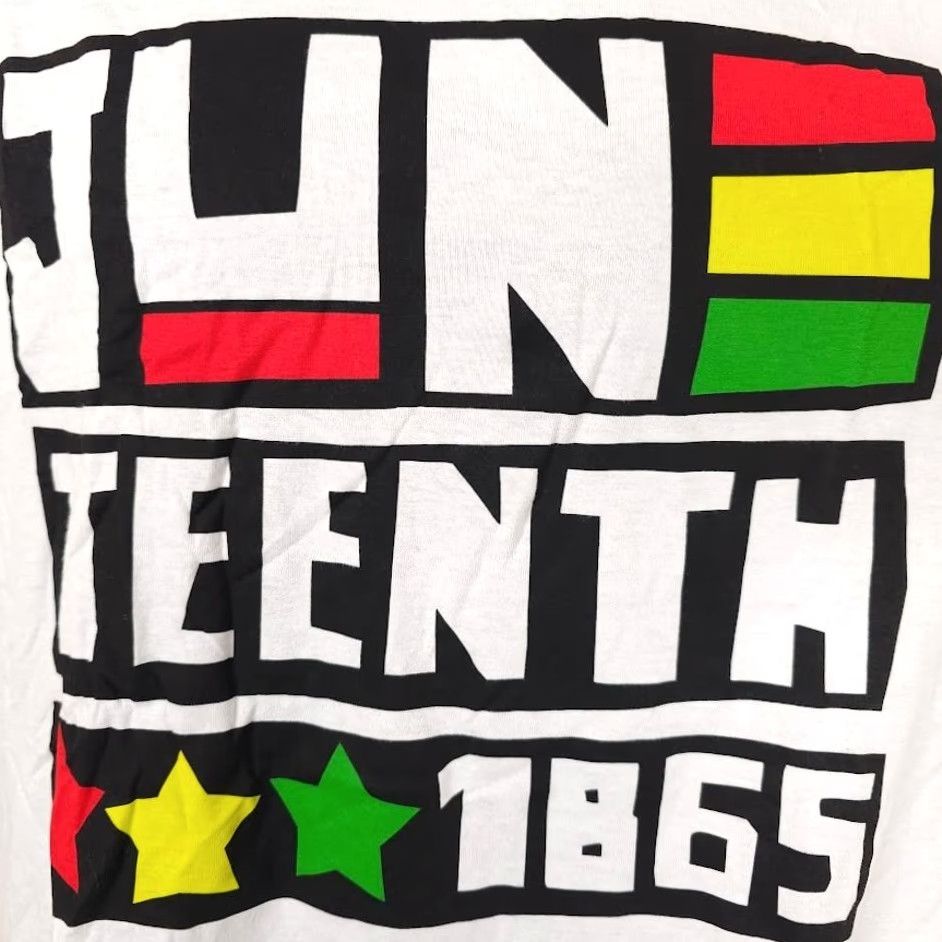 Vintage Juneteenth T Shirt Mens Size Medium White Black American Freedom Emancipation Size US M / EU 48-50 / 2 - 3 Thumbnail