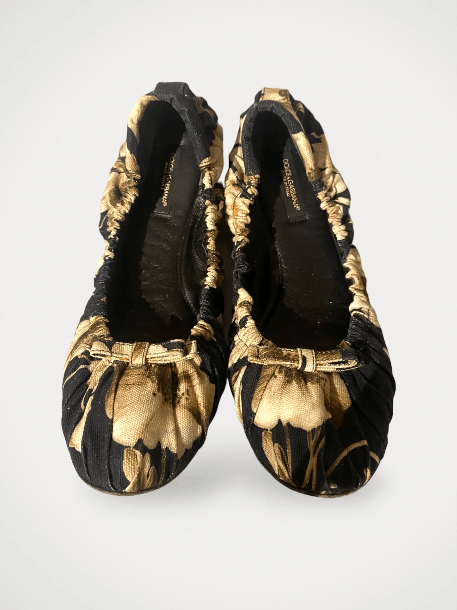 Dolce & Gabbana Dolce & Gabbana Pump Fiore Ballet Flats Size US 8.5 / IT 38.5 - 1 Thumbnail
