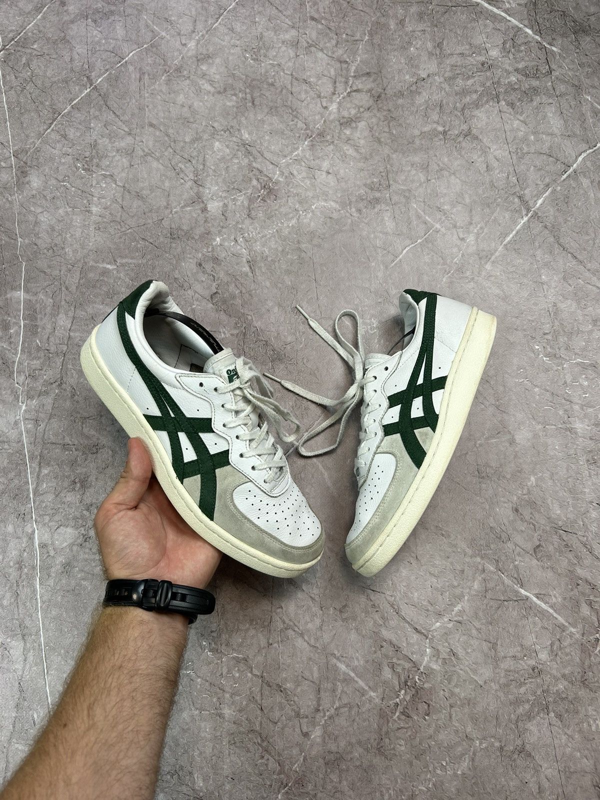 Asics × Japanese Brand × Onitsuka Tiger Vintage Asics Onitsuka Tiger Distressed Sneakers Size US 7.5 / EU 40-41 - 3 Thumbnail