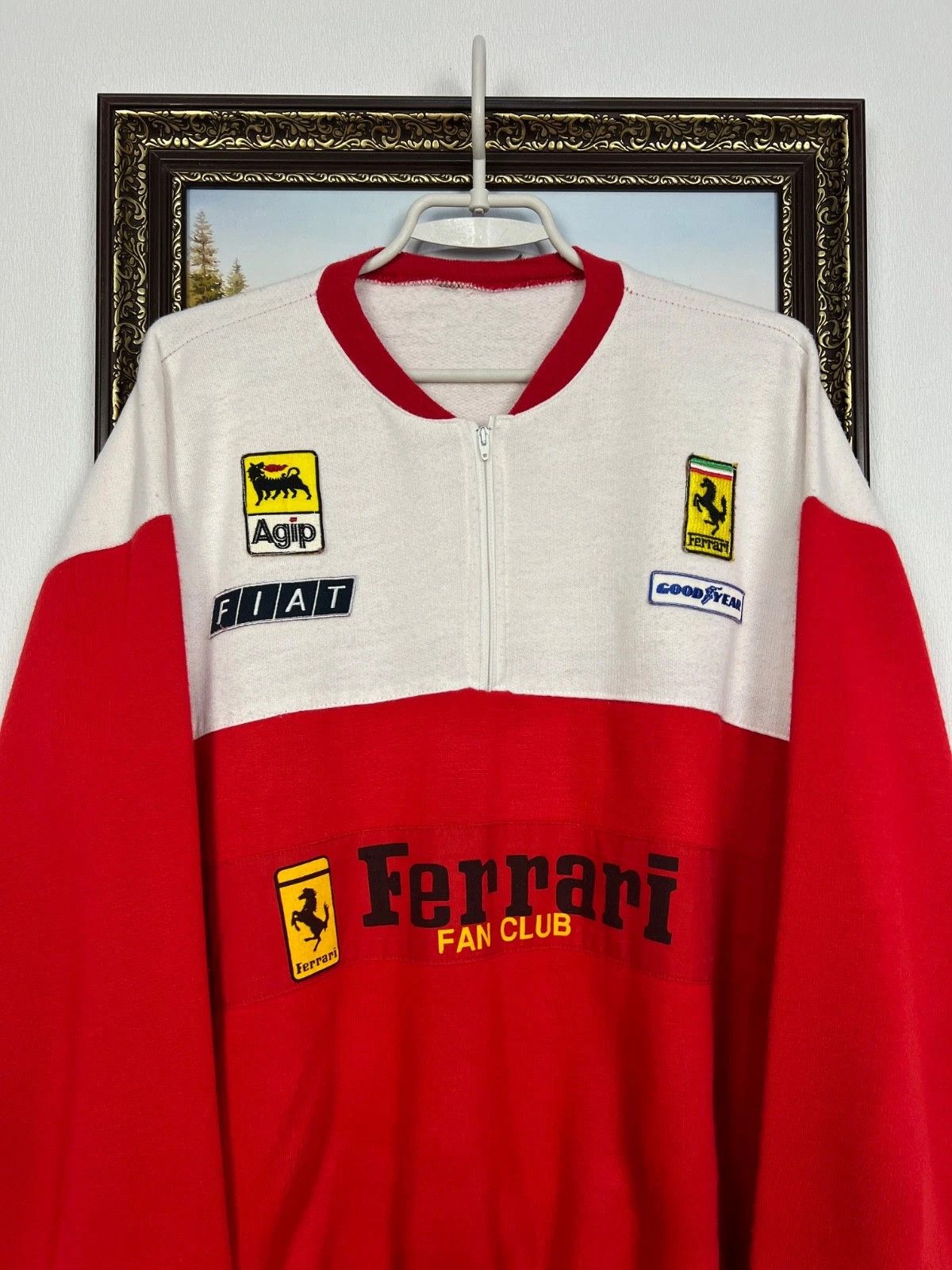 Ferrari Vintage 80's Ferrari Racing Sweatshirt Fan Club Crewneck Size US M / EU 48-50 / 2 - 2 Thumbnail