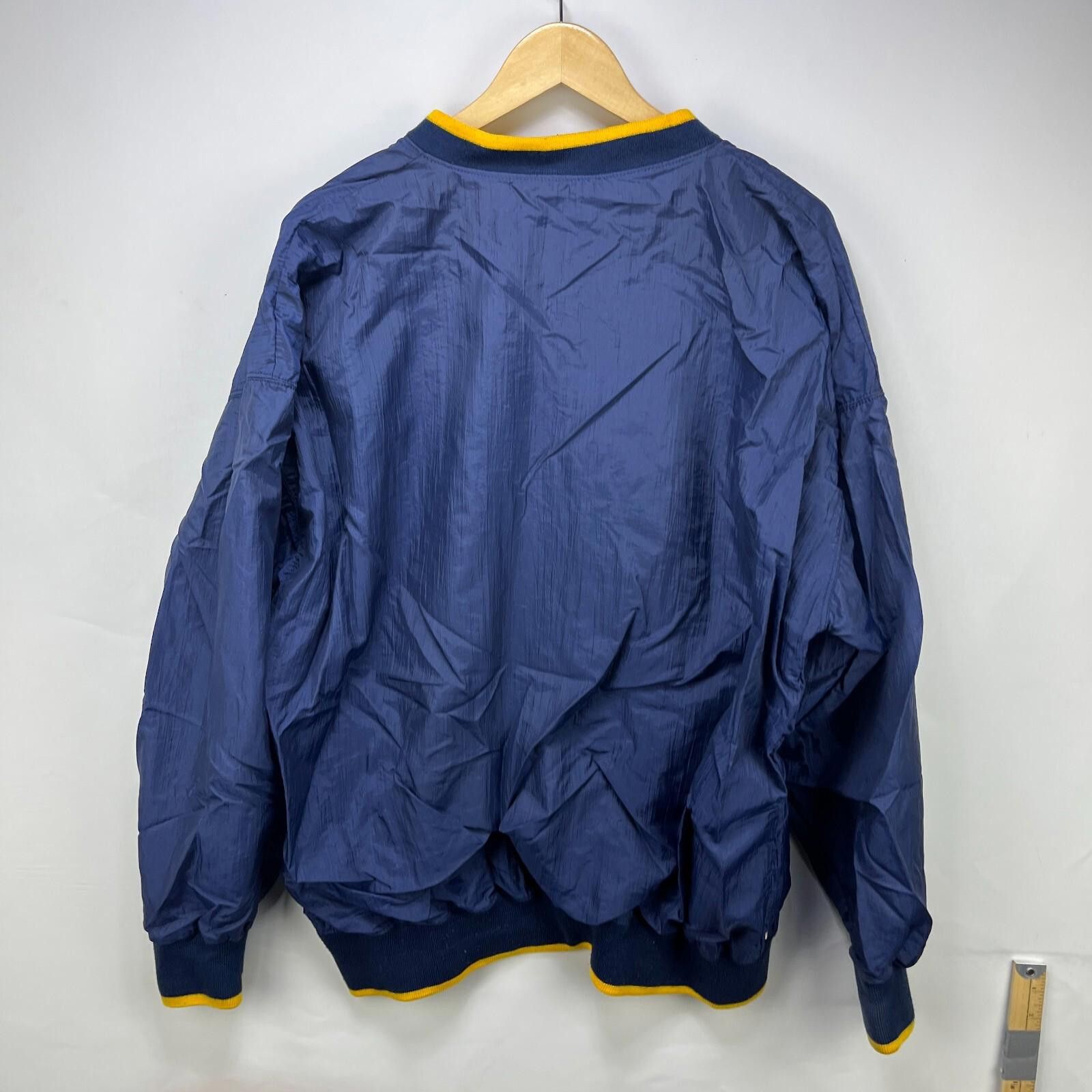Reebok Vintage 90s Notre Dame Fighting Irish Windbreaker Jacket XL Size ONE SIZE - 9 Thumbnail