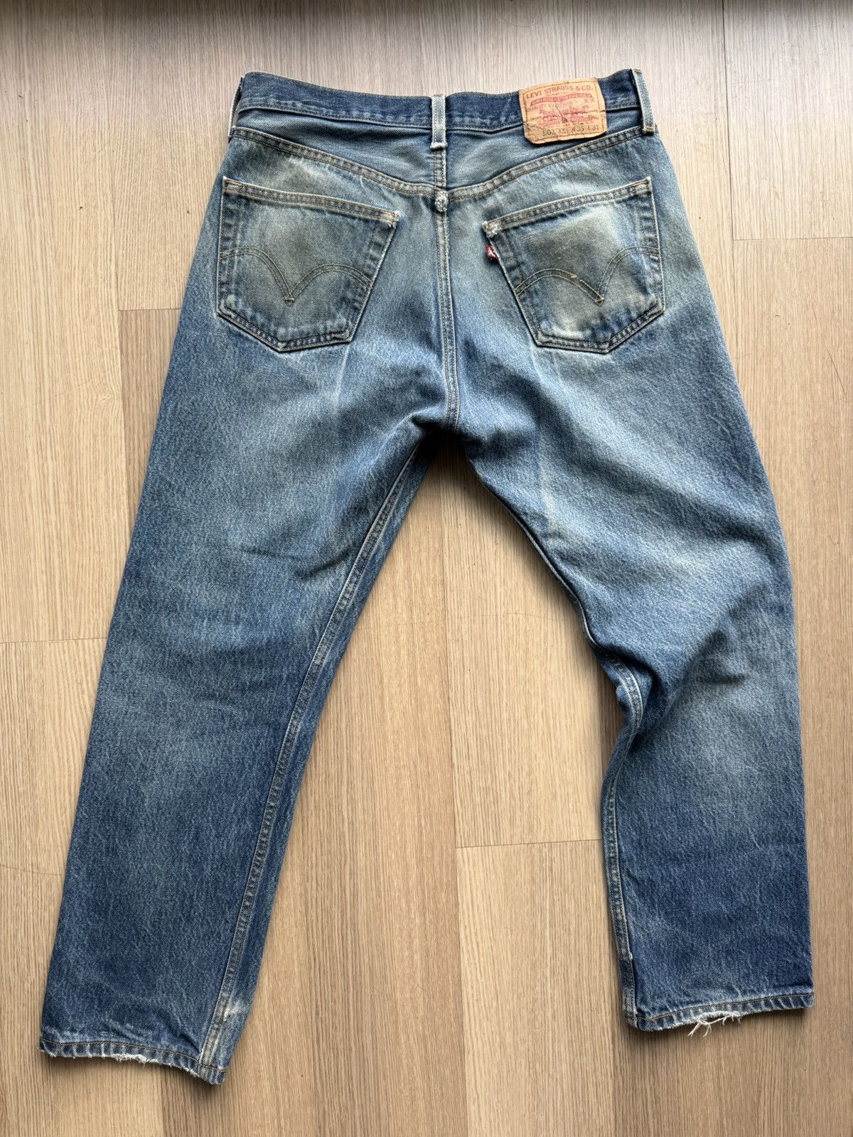 Levi's Beautiful Faded Vintage Faded Levis 501 Size US 32 / EU 48 - 8 Thumbnail