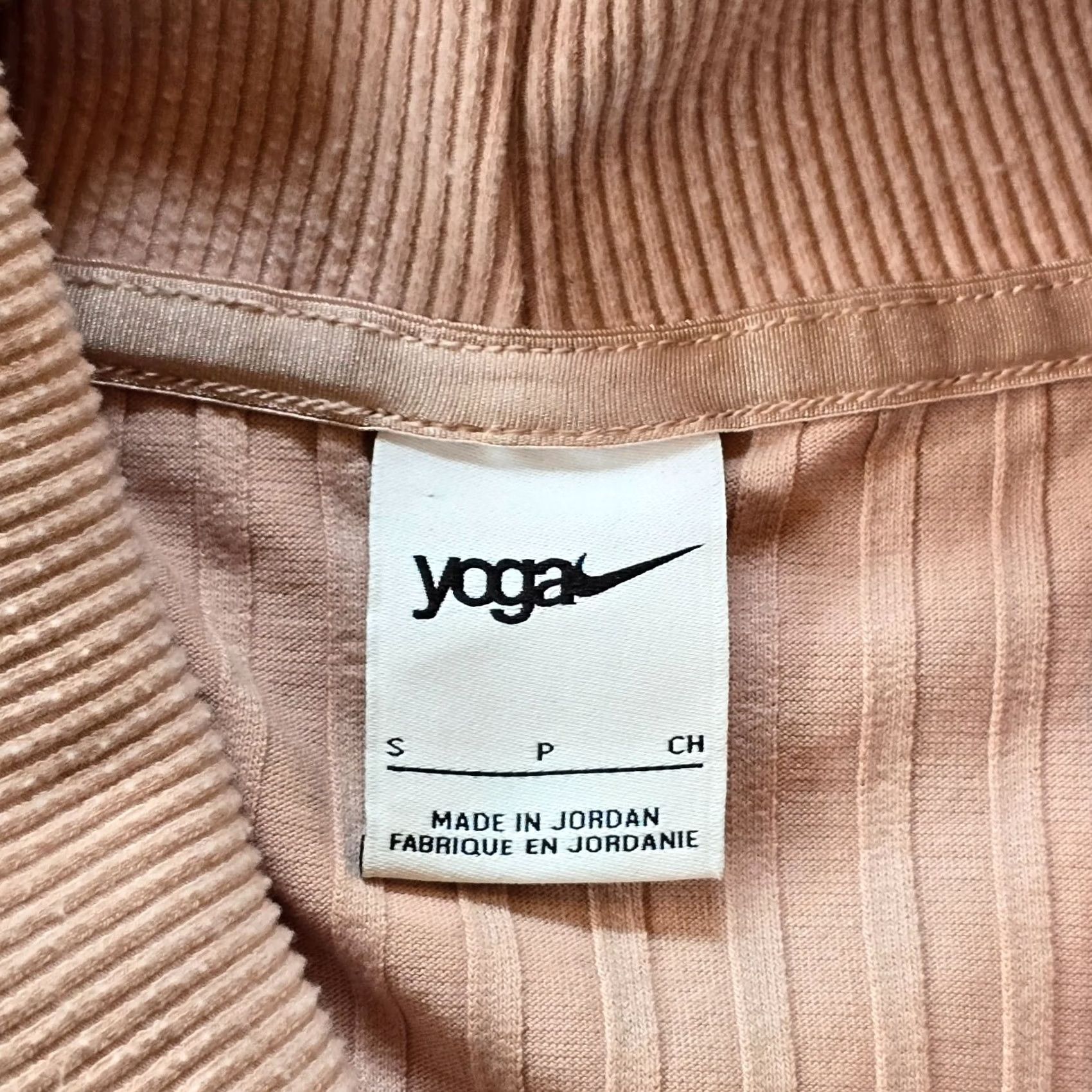 Nike Nike Top Womens Size Small Pink Ribbed Knit Yoga Collared Stretch Casual Capsule Shirt Women Small Pink Ribbed Knit Nike Top Yoga Casual Capsule Size S / US 4 / IT 40 - 3 Thumbnail