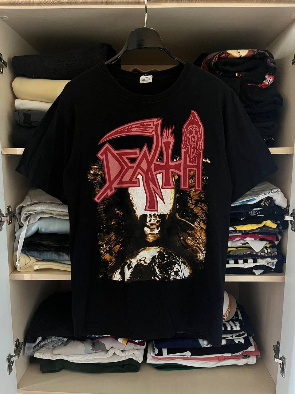 Band Tees Rare Vintage 00s Y2K Death Human Metal Band Tee Size US M / EU 48-50 / 2 - 1 Thumbnail