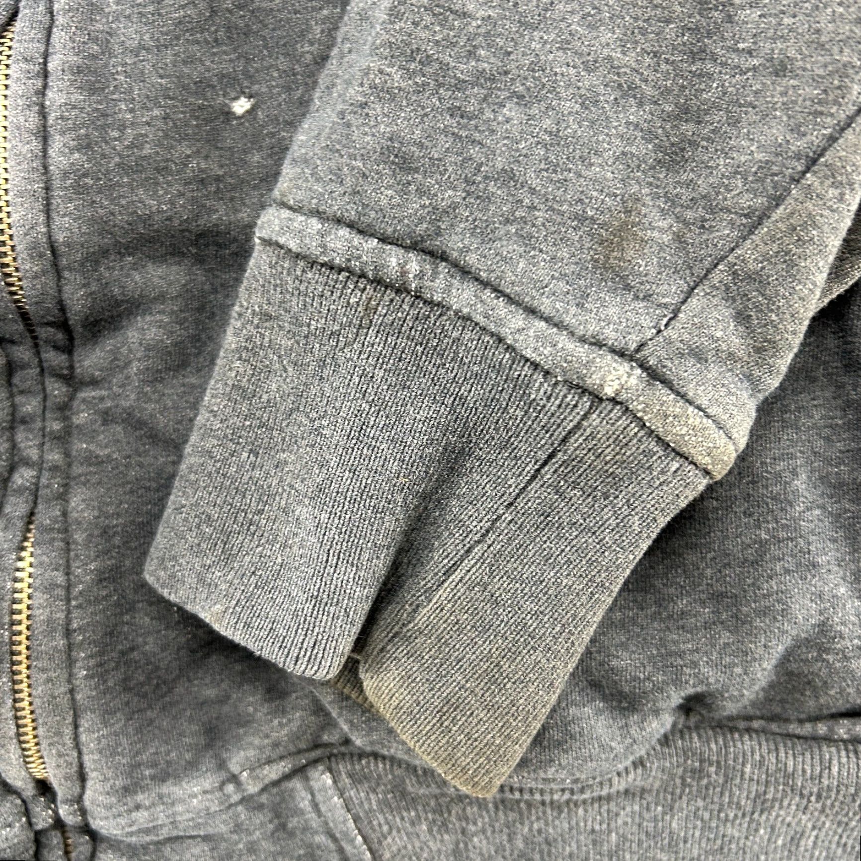 Ecko Unltd. VINTAGE Ecko Unltd Jacket Men XL Grey Full Zip Mock Neck Sherpa Fleece Lined 90s Cars Zipper Logo Sweatshirt Size US XL / EU 56 / 4 - 3 Thumbnail