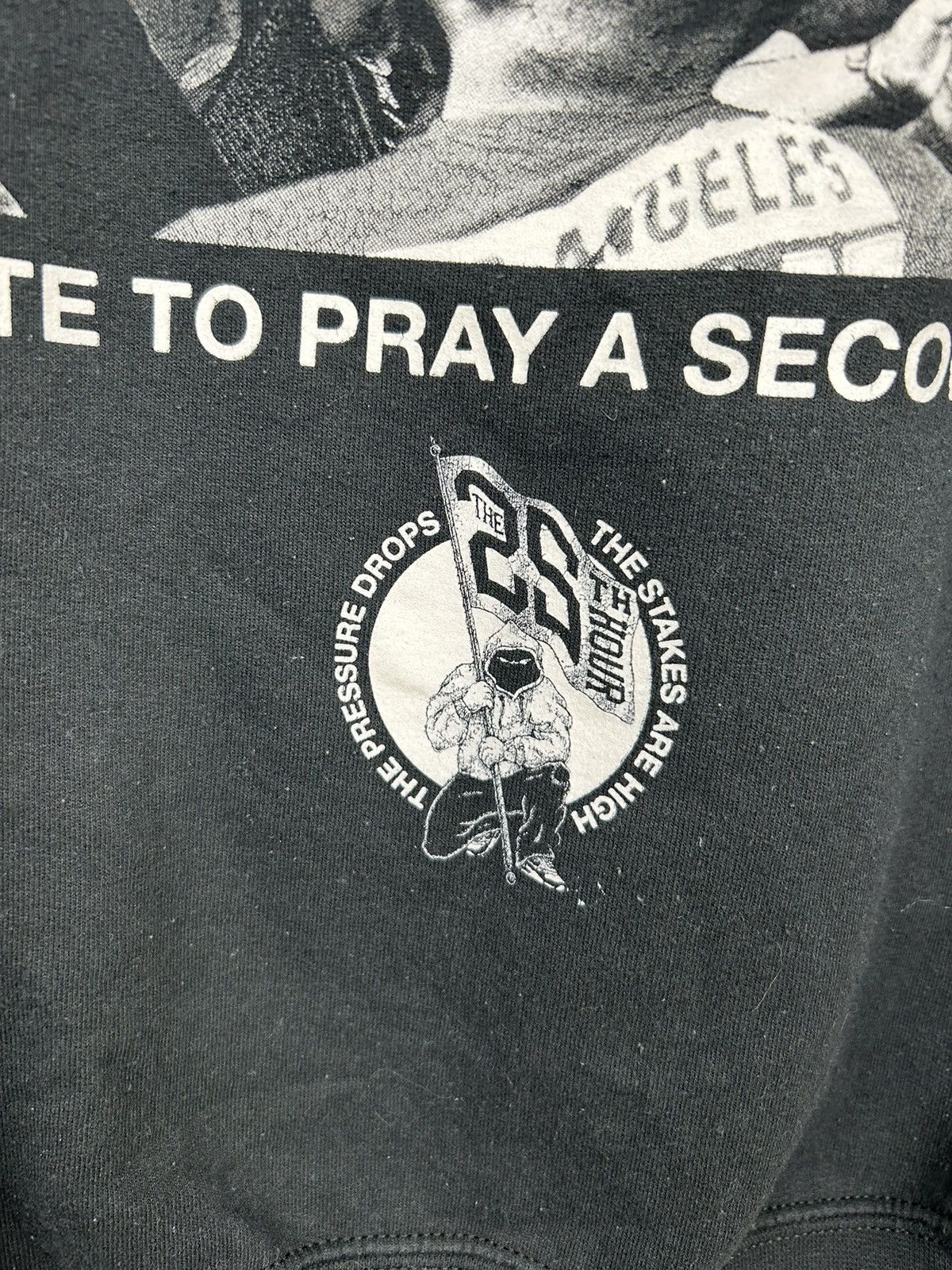 Vintage Vintage Terror Hoodie A minute to pray a second to die Size US M / EU 48-50 / 2 - 19 Thumbnail
