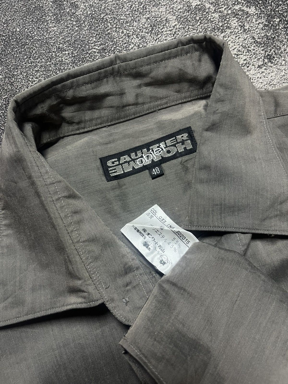 Jean Paul Gaultier Jean paul gaultier object hidden button shirt Size US M / EU 48-50 / 2 - 11 Thumbnail