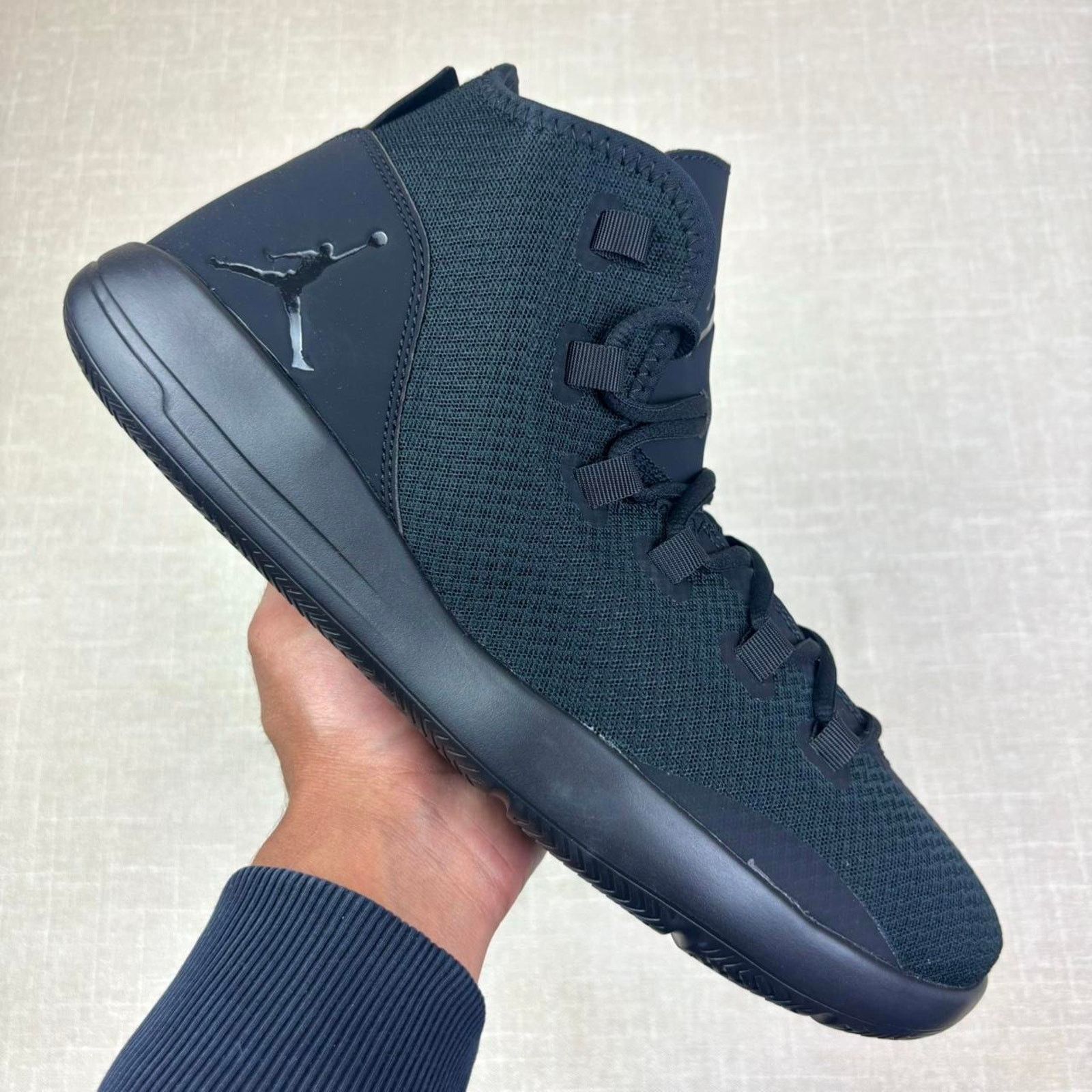Jordan Brand 👣 2019 Jordan Reveal 'Triple Black' 13M Size US 13 / EU 46 - 1 Thumbnail