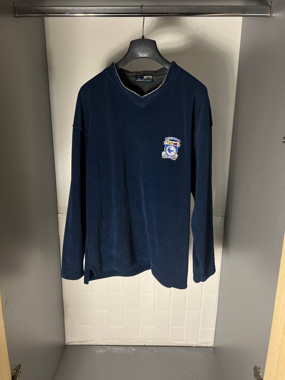 Vintage VERY RARE CARDIFF CITY ENGLAND RUGBY RETRO SOCCER SWEATSHIRT Size US M / EU 48-50 / 2 - 2 Thumbnail