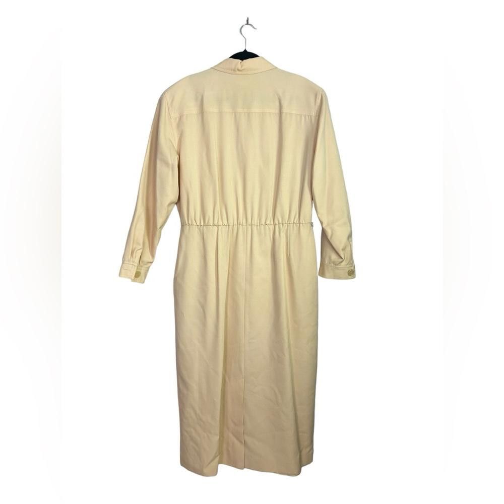 Designer Talbots l Vintage Wool Lightweight Trench Coat Size 16 Size XXL / US 16-18 / IT 52-54 - 3 Thumbnail