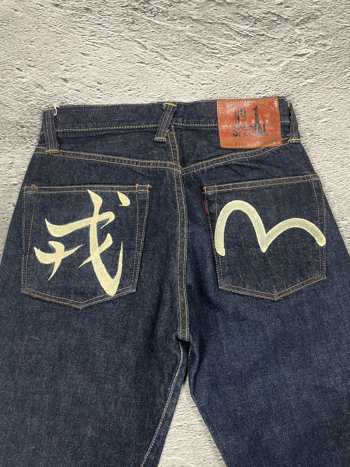 Evisu Evisu Yamane jeans vintage design selvedge seagull Size 25" / US 0 / IT 36 - 2 Thumbnail