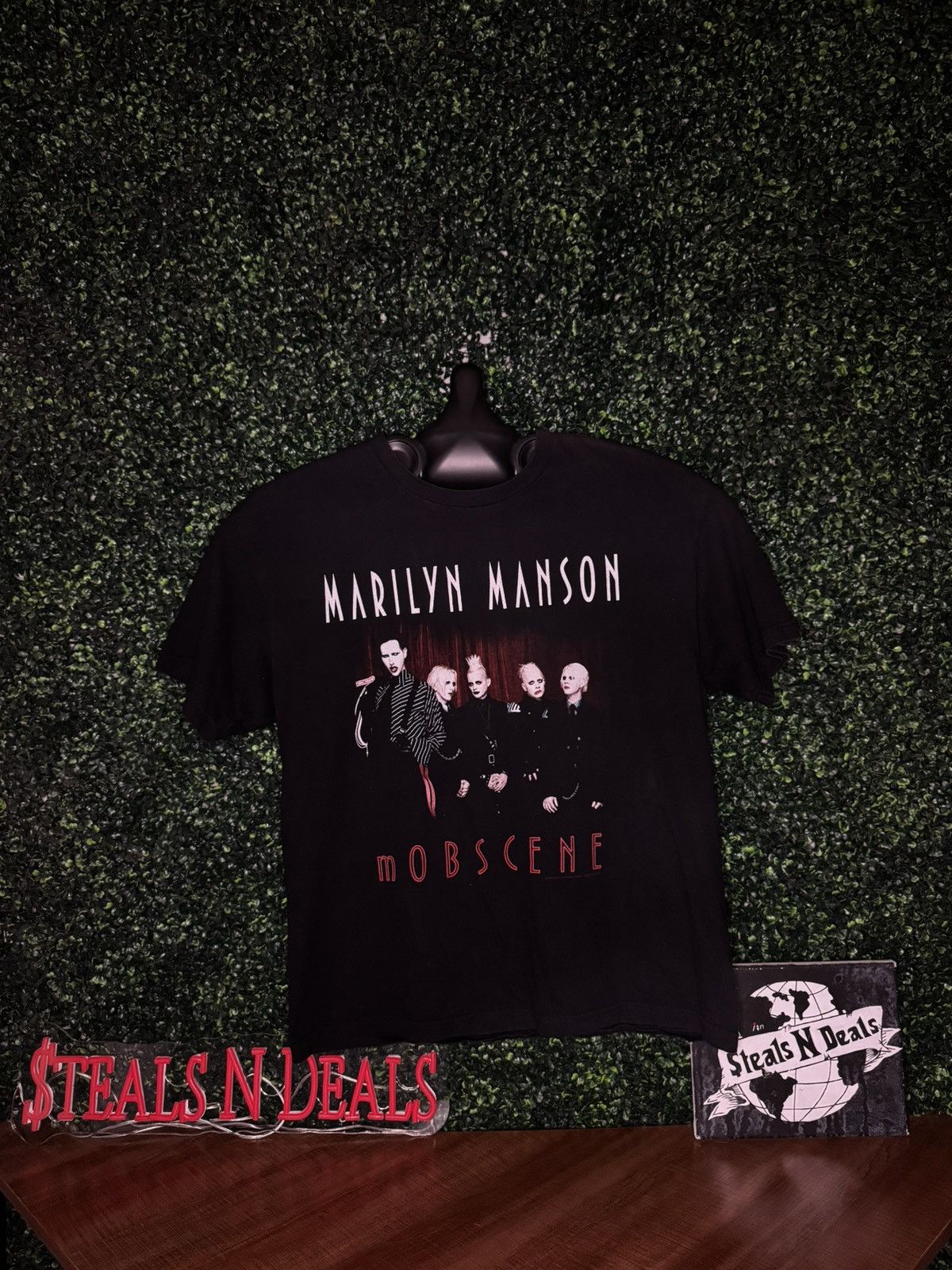 Marilyn Manson Marilyn Manson mob scene tee Size US XL / EU 56 / 4 - 1 Thumbnail