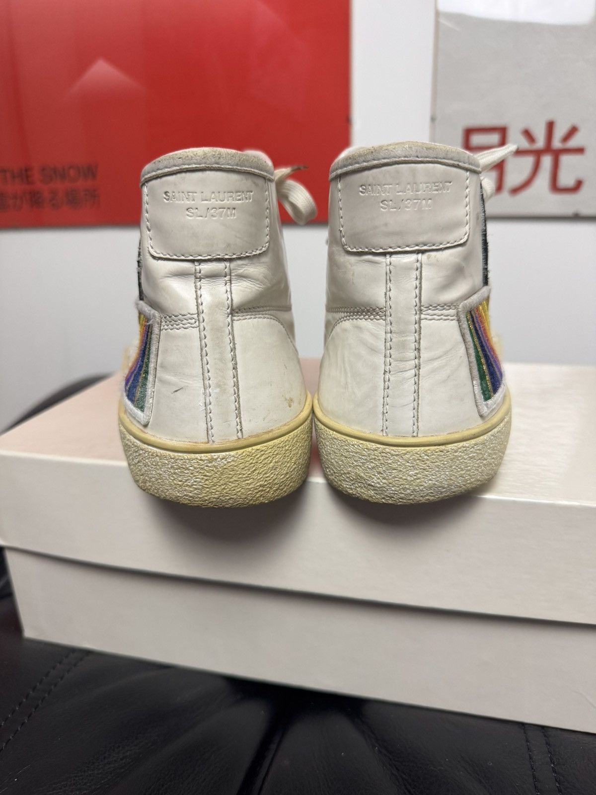 Hedi Slimane × Saint Laurent Paris SS16 Saint Laurent Paris SL37M High Top Hedi Slimane Diamond Size US 8 / EU 41 - 4 Thumbnail