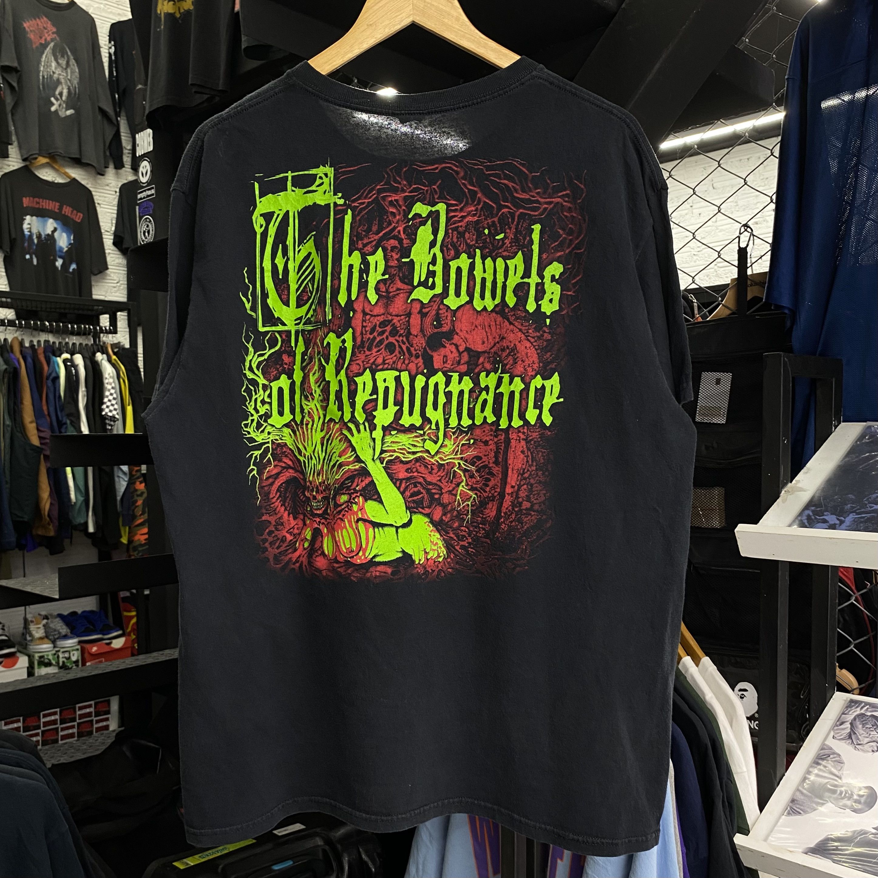 Band Tees BROKEN HOPE The Bowels of Repugnance 2012 Size US XL / EU 56 / 4 - 5 Thumbnail