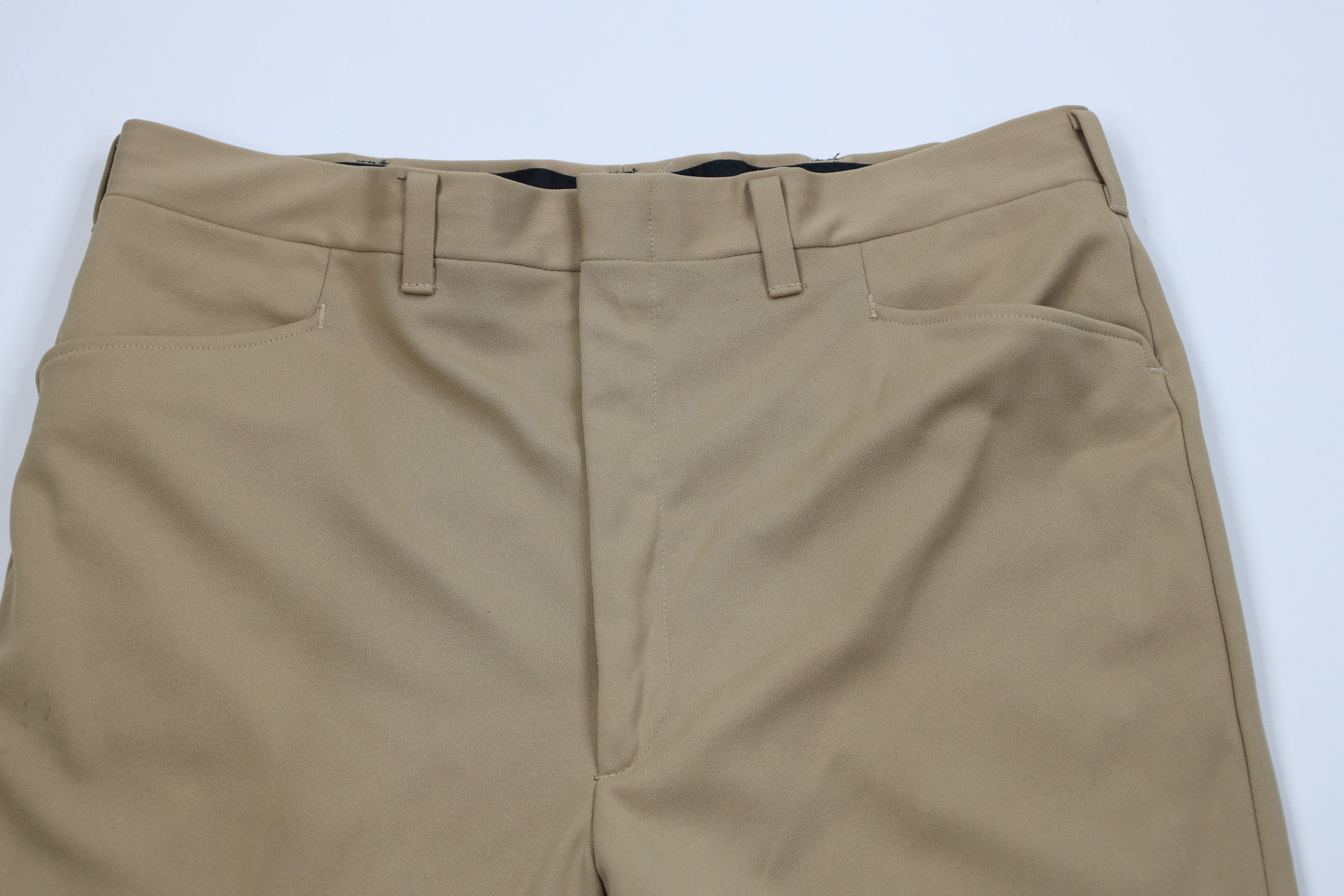 Vintage Vintage 70s Streetwear Knit Flared Wide Leg Chino Pants USA Size US 36 / EU 52 - 2 Thumbnail