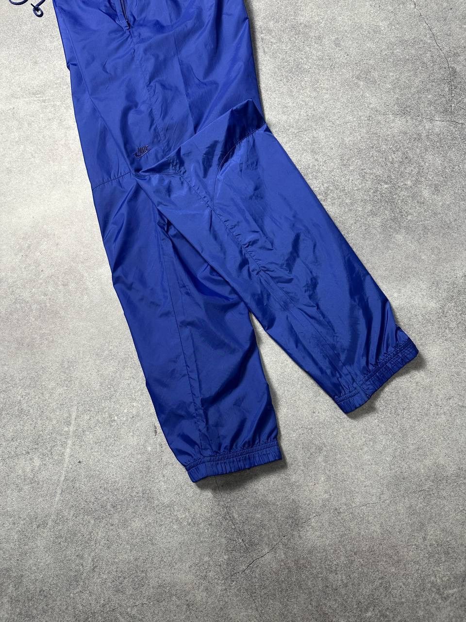 Nike × Vintage Vintage 80s Nike Small Logo Nylon Track Pants Rave Y2K Style Size US 32 / EU 48 - 3 Thumbnail