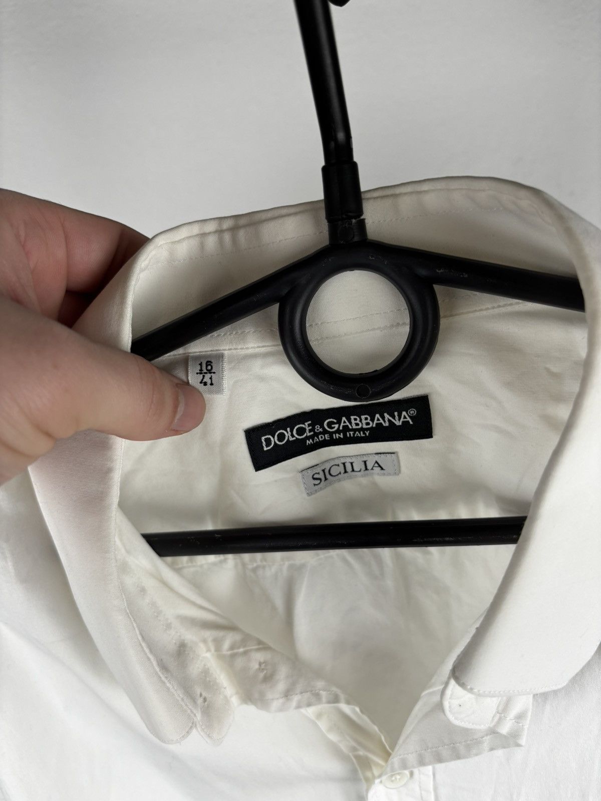 Dolce & Gabbana Dolce & Gabbana Sicilia White shirt size M Size US M / EU 48-50 / 2 - 2 Thumbnail