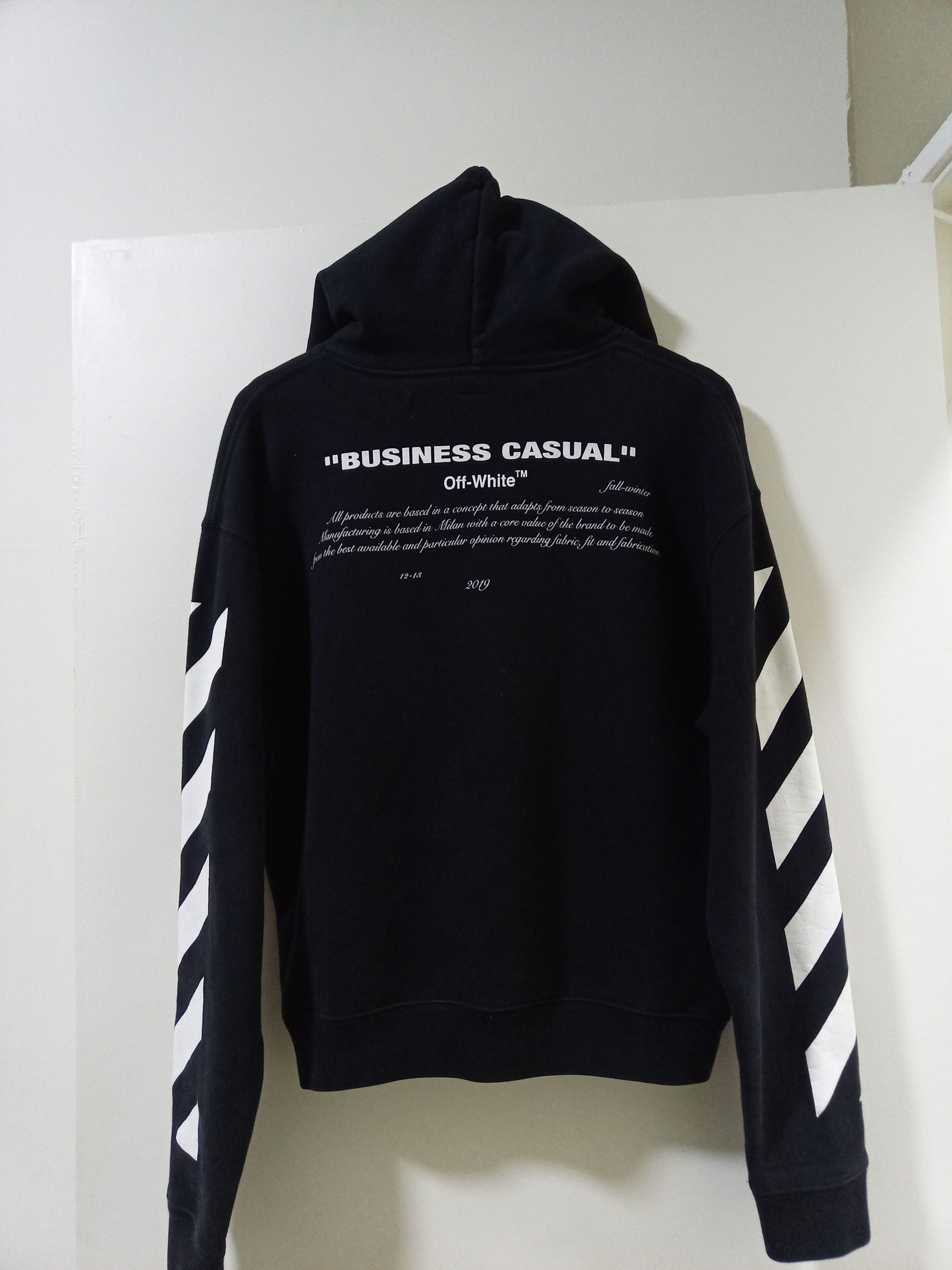 Off-White OFF-WHITE SS21 BERNINI HOODIE Size US S / EU 44-46 / 1 - 4 Thumbnail