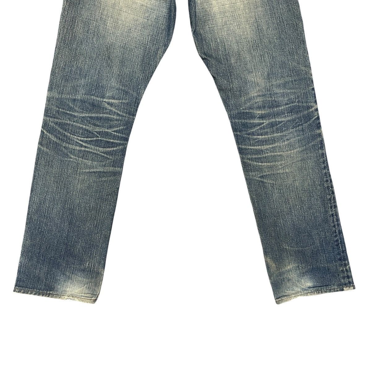 Johnbull Vtg Distressed Faded Straight Selvedge Jeans Made in Japan Size US 32 / EU 48 - 18 Thumbnail