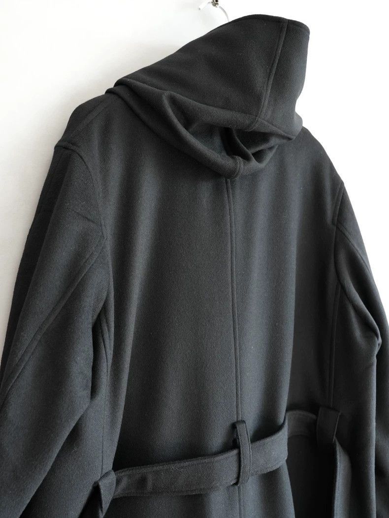 Yohji Yamamoto Yohji Yamamoto Stylish Black Wool and Cashmere Coat Size US M / EU 48-50 / 2 - 4 Thumbnail