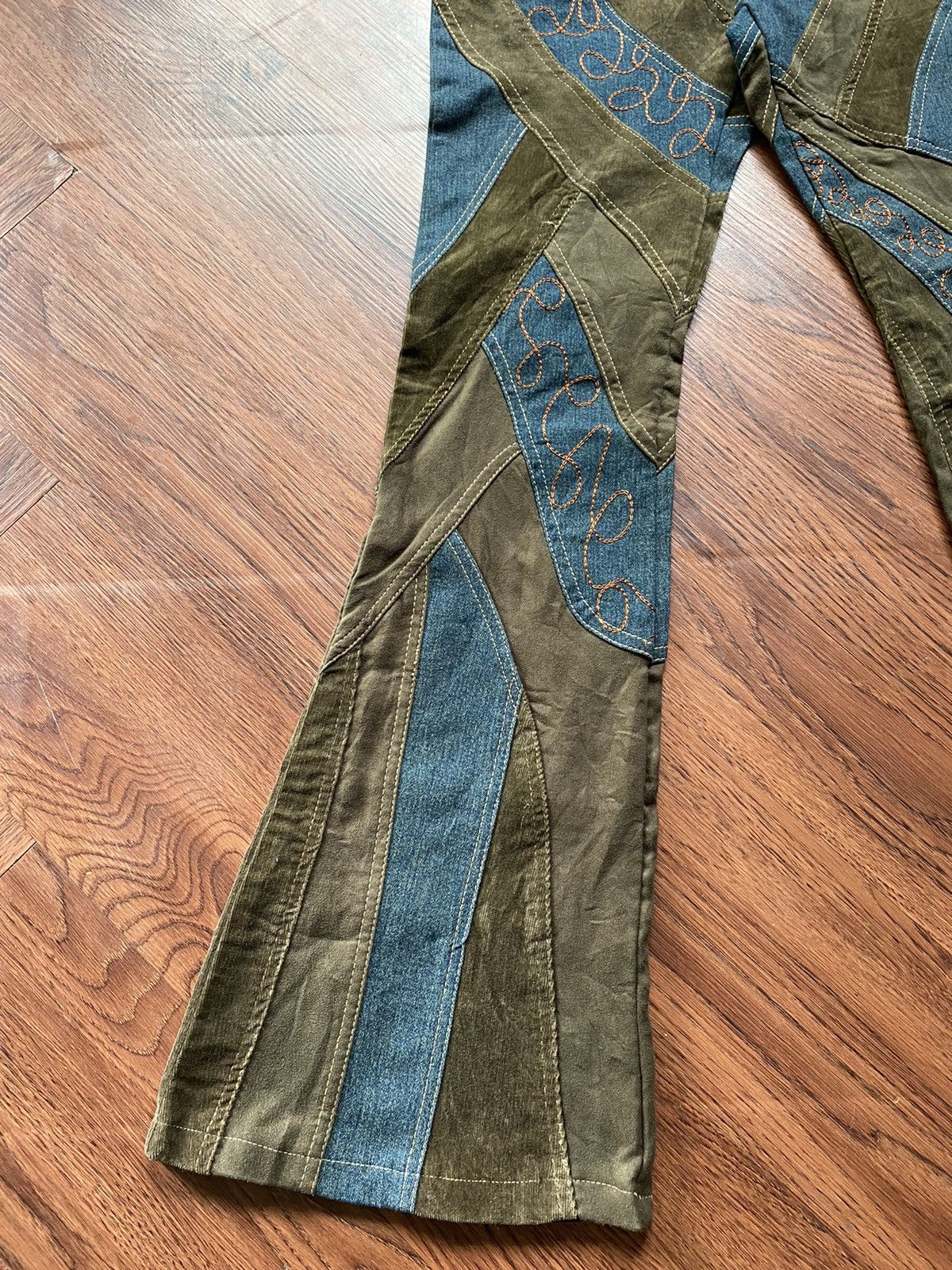 If Six Was Nine Donna Bella Flare Pants Size 27" / US 4 / IT 40 - 3 Thumbnail