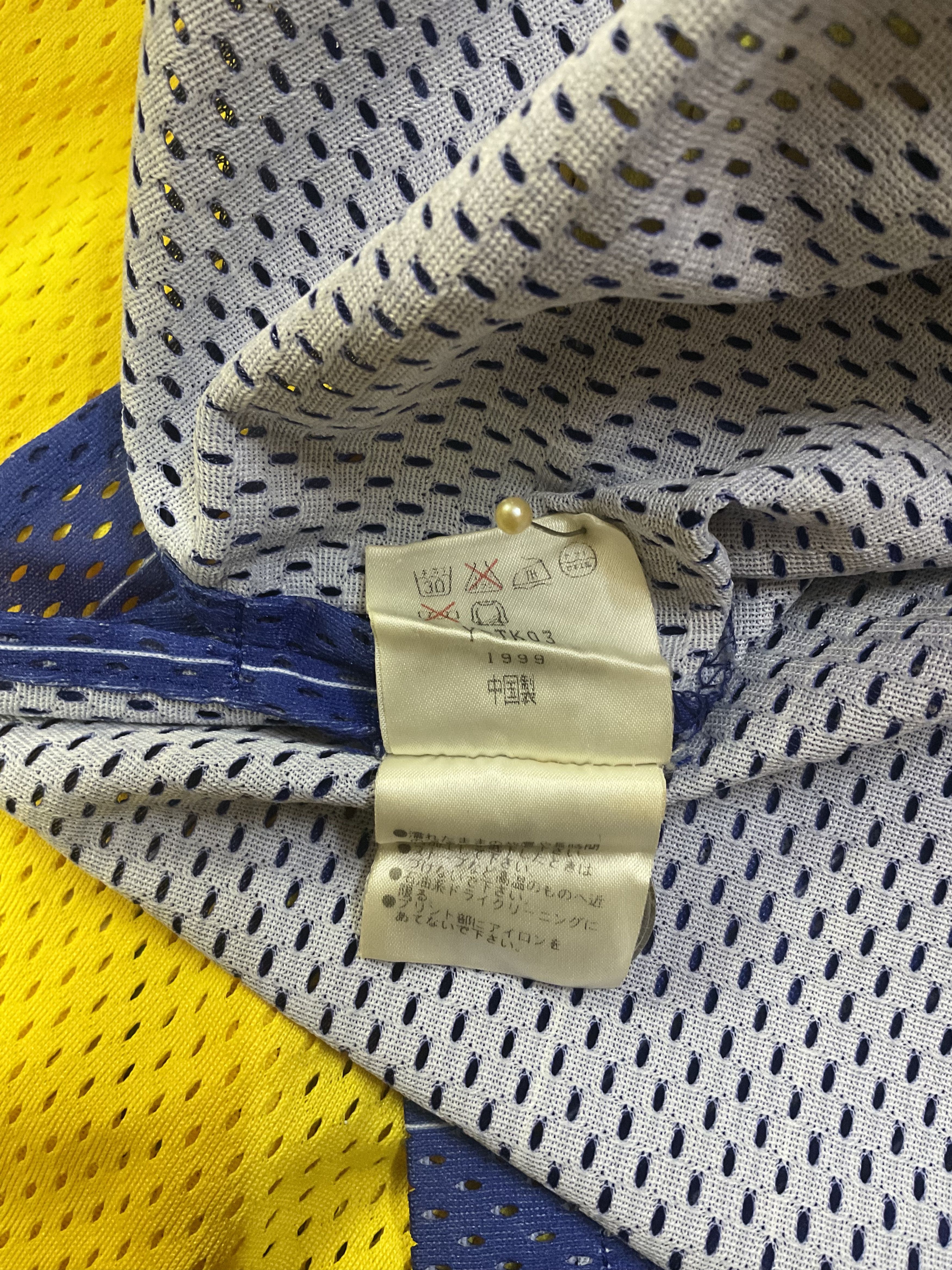 Fila Vintage 1999 Fila Team Baseball Mesh Jersey Shoulder Pads Size US L / EU 52-54 / 3 - 13 Thumbnail