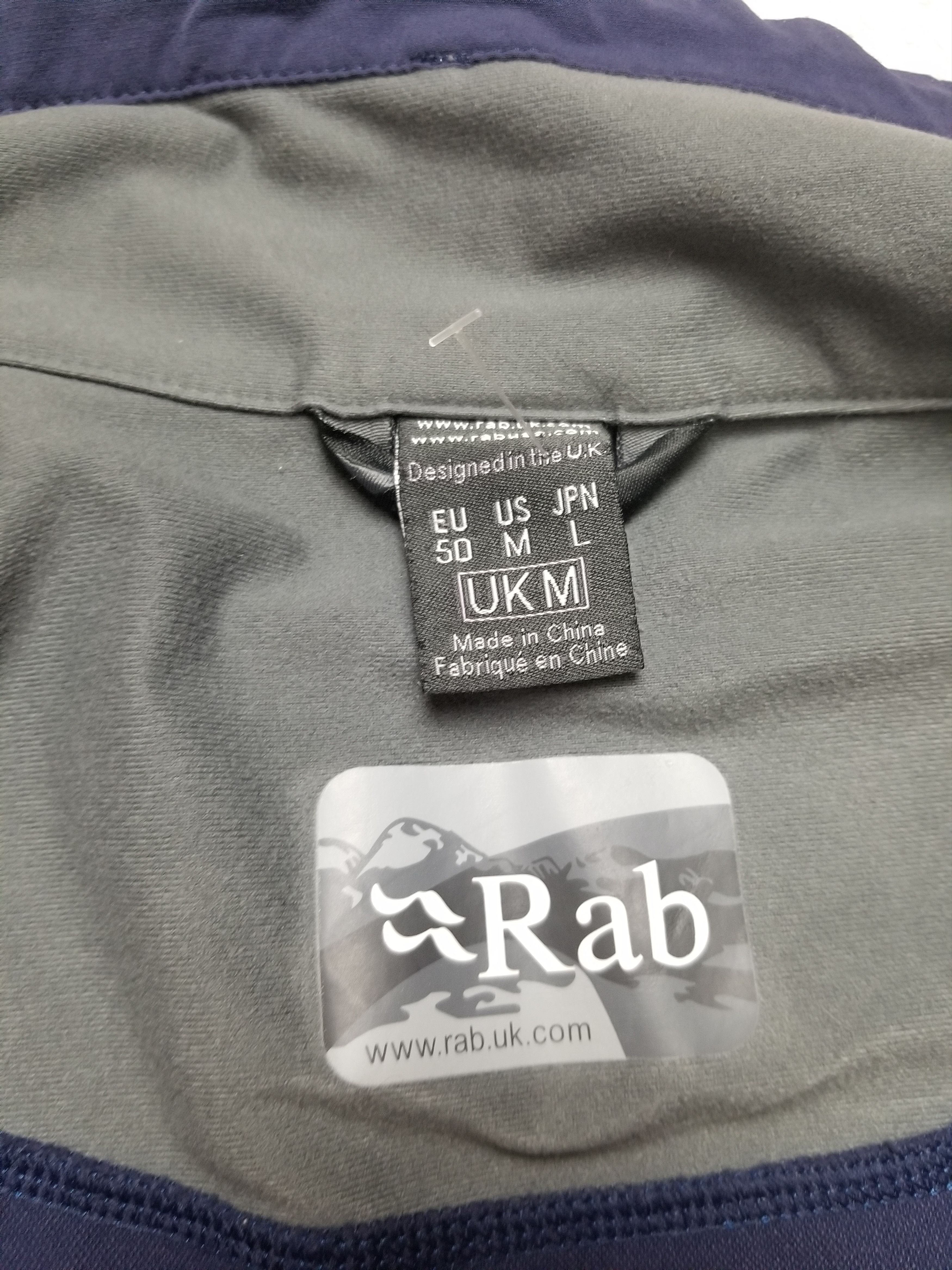Rab Rab Softshell Weather Resistant Sawtooth Full Zip Jacket Size US M / EU 48-50 / 2 - 12 Thumbnail