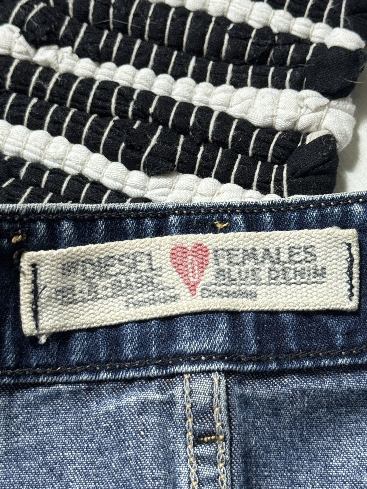 Diesel VINTAGE DIESEL WITH BUTTONS MINI DENIM SKIRT Size 29" - 8 Thumbnail