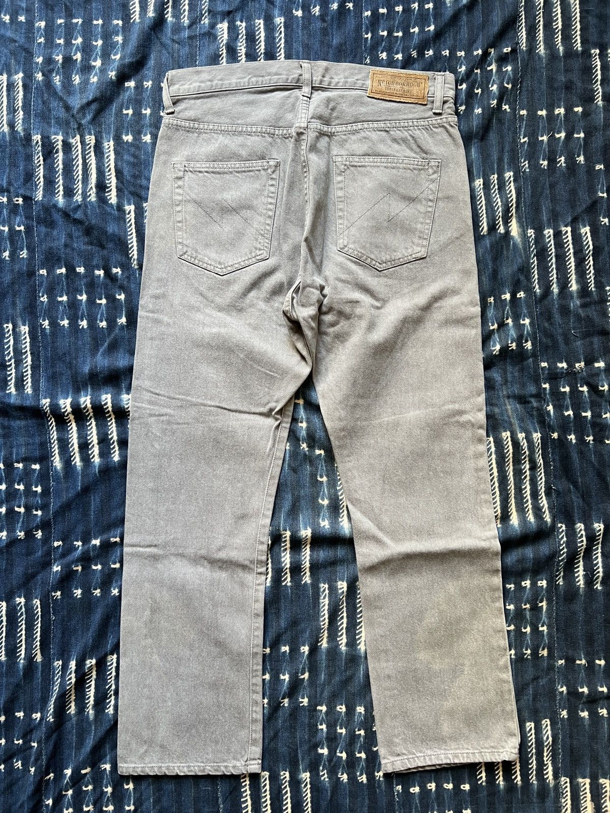 Neighborhood Neighborhood FW12 Vintage Washed Denim Jeans Size US 30 / EU 46 - 2 Thumbnail