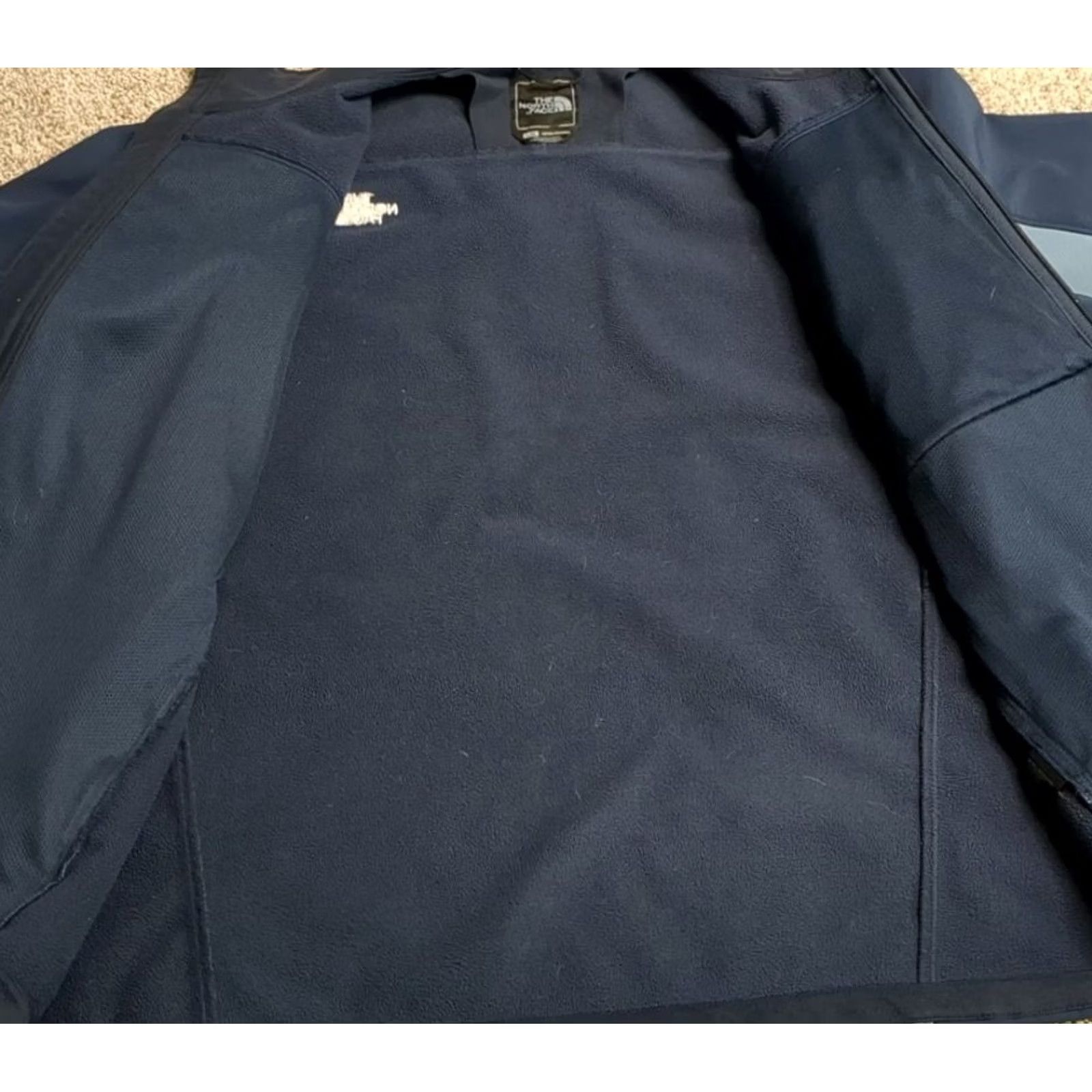 The North Face The North Face Jacket Blue Large Full Zip Softshell Apex Bionic Fleece Lined Mens Size US L / EU 52-54 / 3 - 5 Thumbnail