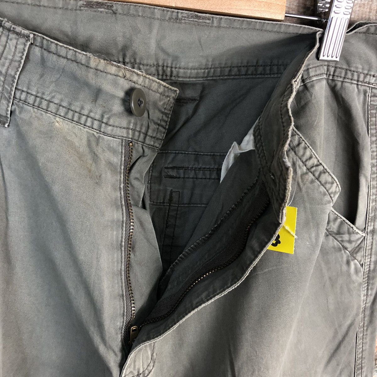 Japanese Brand Villand Green Cargo Multipocket Pants #A1430 Size US 31 - 14 Thumbnail
