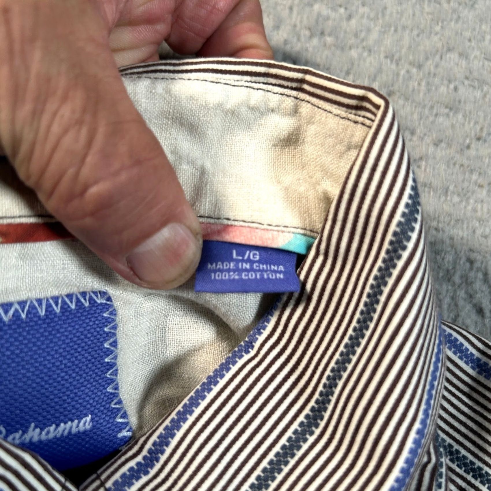 Tommy Bahama VINTAGE? No. Size US L / EU 52-54 / 3 - 4 Thumbnail