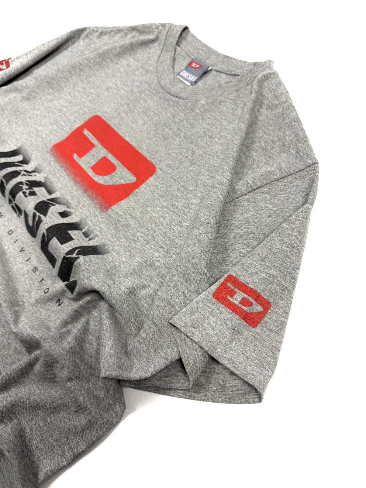 Diesel Diesel Denim Division Vintage Tee Y2K Gray Archive Size US L / EU 52-54 / 3 - 7 Thumbnail