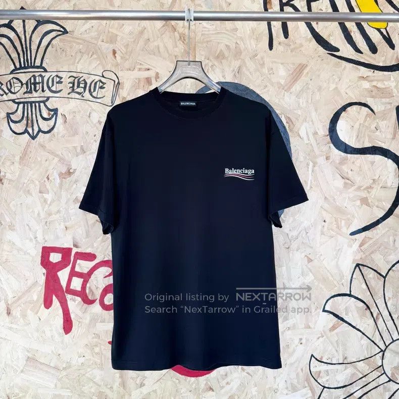 Balenciaga Balenciaga Classic Coke Short Sleeve Size US S / EU 44-46 / 1 - 1 Thumbnail