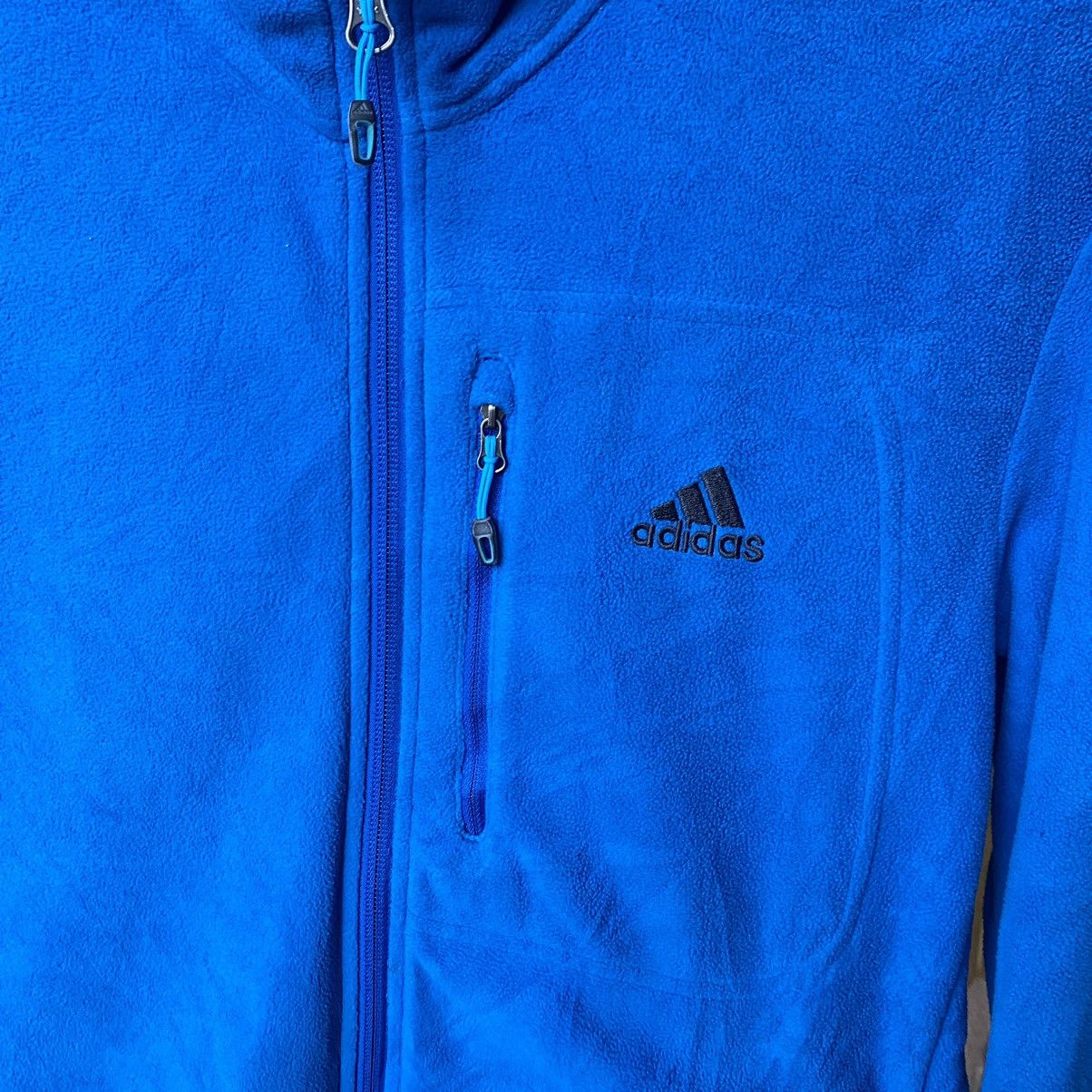 Adidas × Vintage Adidas fleece jacket Size US M / EU 48-50 / 2 - 2 Thumbnail