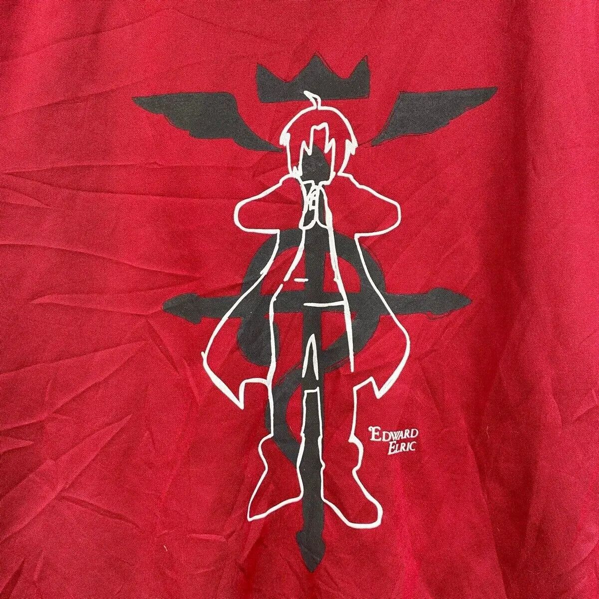 Anime × Japanese Brand FULLMETAL ALCHEMIST Edward Elric Anime Manga Shonen Hoodie Size US M / EU 48-50 / 2 - 6 Thumbnail
