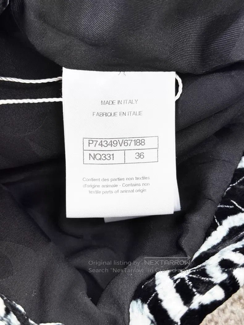 Chanel Chanel Gemstone print pattern velvet cotton long-sleeved s Size XS / US 0-2 / IT 36-38 - 6 Thumbnail