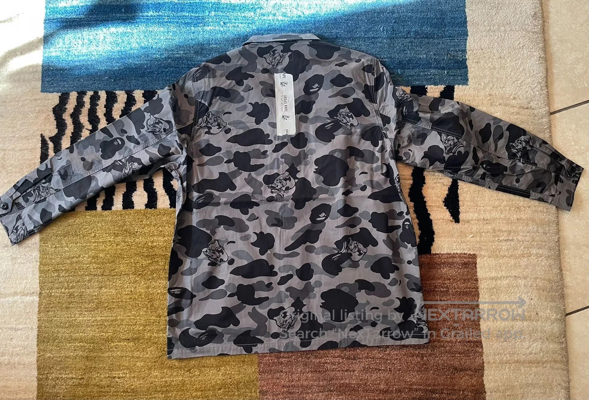Bape Bape Ursus Camo Cargo Jacket. Size US XL / EU 56 / 4 - 5 Thumbnail