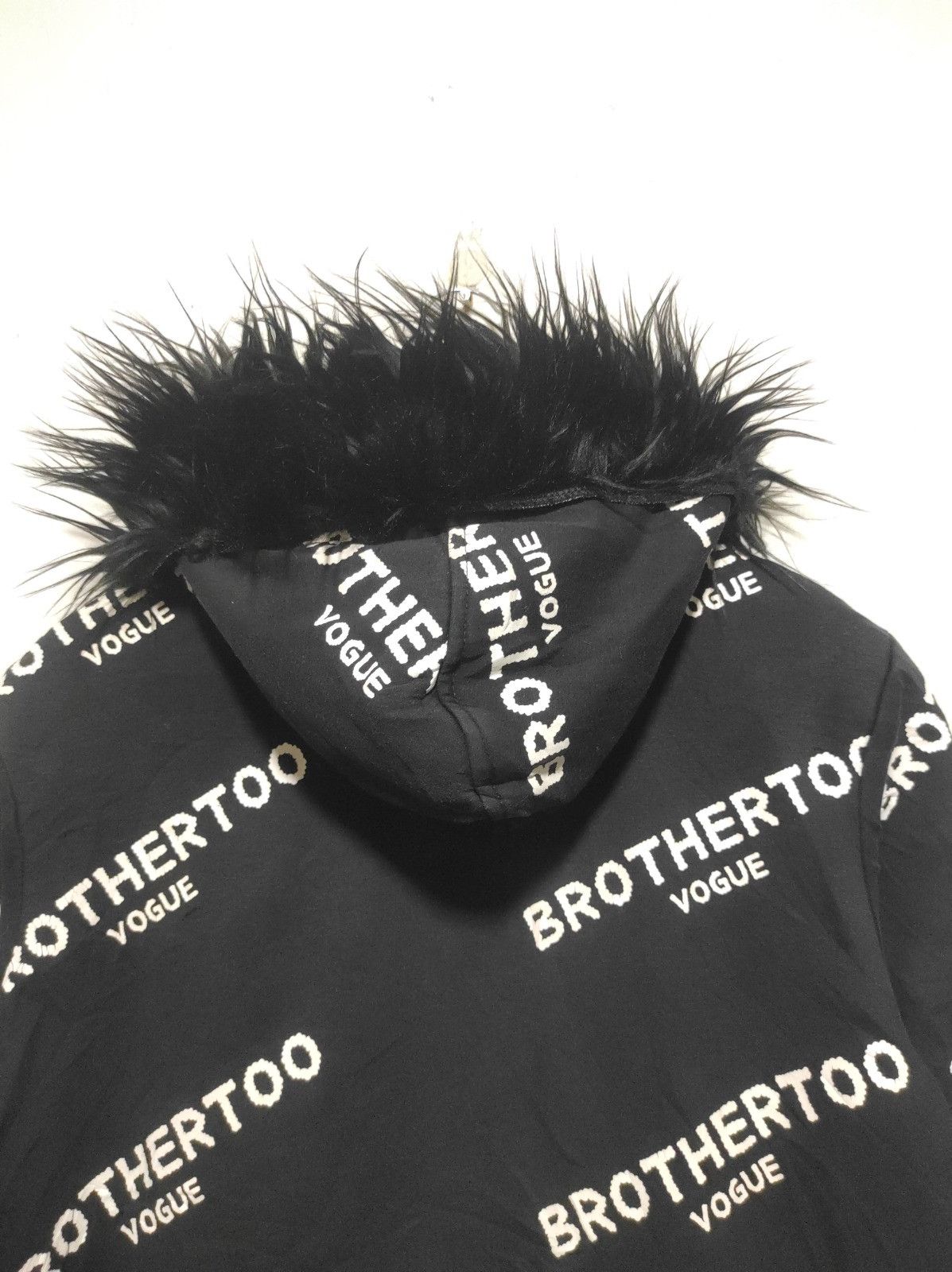Japanese Brand Pinke Brothertoo zip Fur hoodie Size US M / EU 48-50 / 2 - 15 Thumbnail
