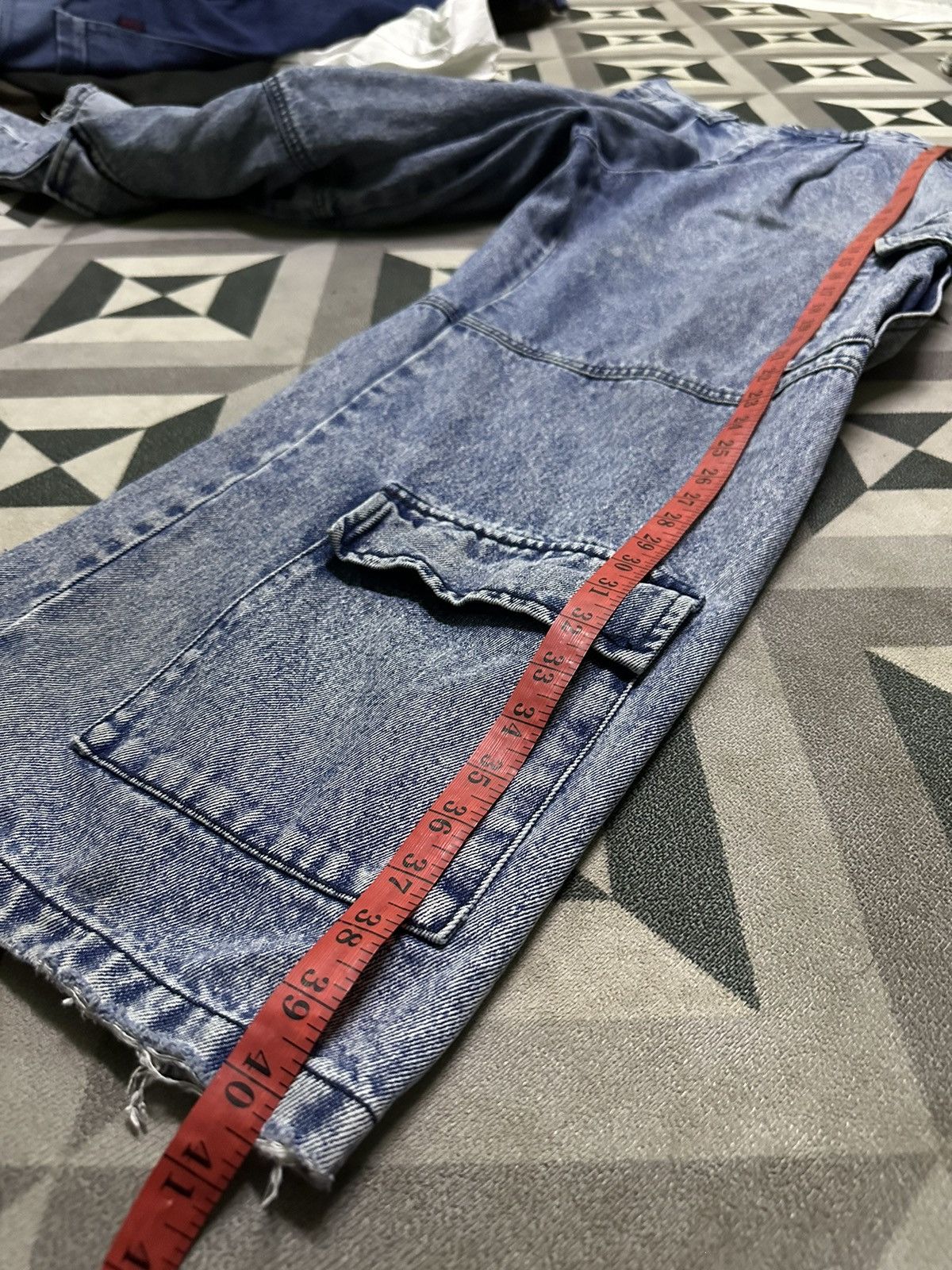 Japanese Brand multipocket jeans Size 31" - 13 Thumbnail