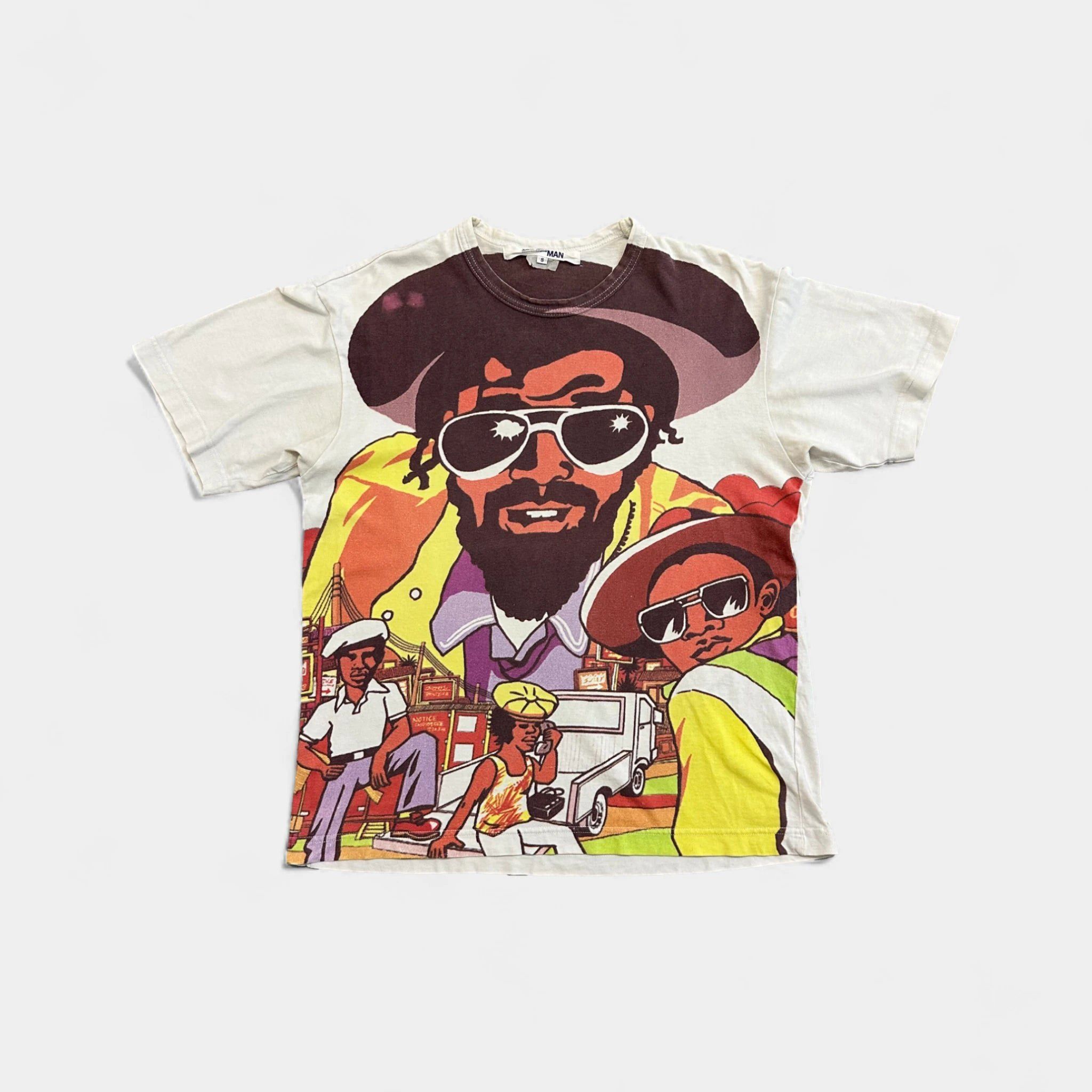 Junya Watanabe Junya Watanabe 2000's Cuba Graphic T-Shirt Size US S / EU 44-46 / 1 - 1 Thumbnail